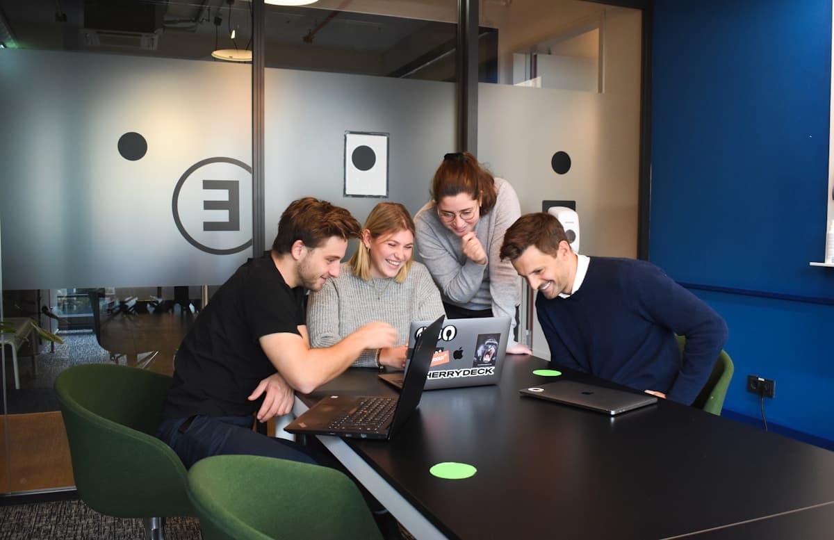 Team working together